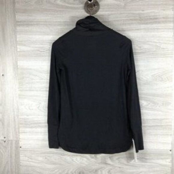 X by Gottex Black Funnel Neck Pullover Jacket - Picture 5 of 8